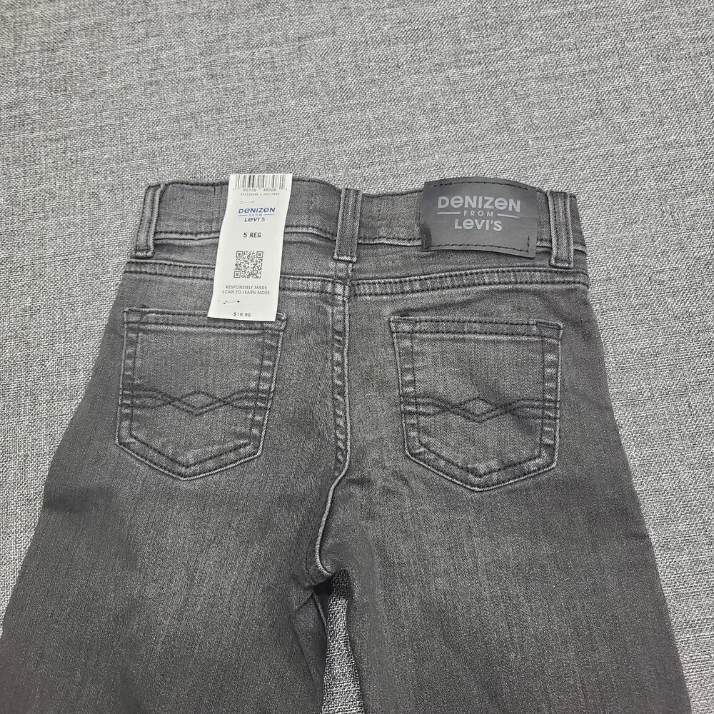DENIZEN from Levi's Boys Taper Jeans - Black Size 5